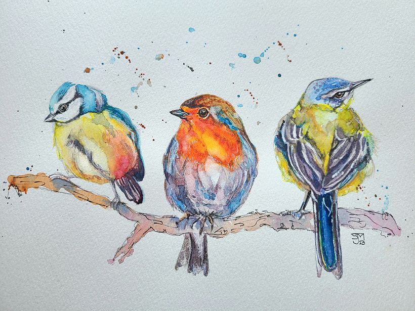 The first time in a long time, that I have painted anything. Really enjoyed this course.