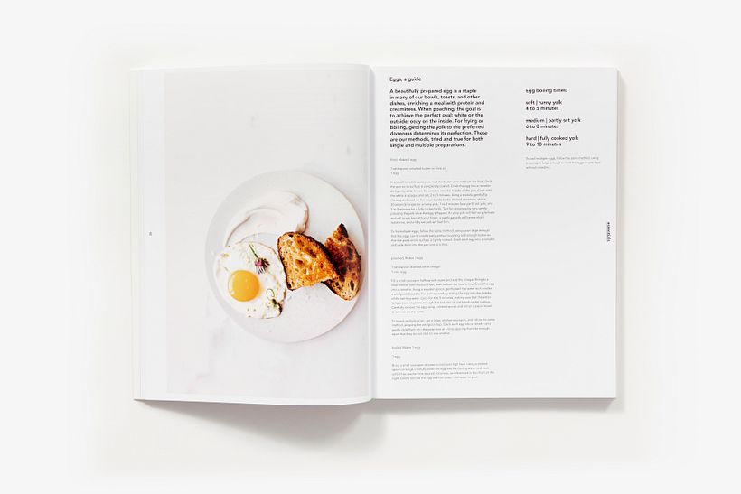 Sunday Suppers Simple Fare book I - Editorial Design
