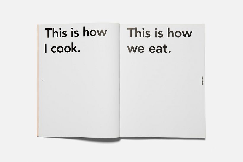 Sunday Suppers Simple Fare book I - Editorial Design