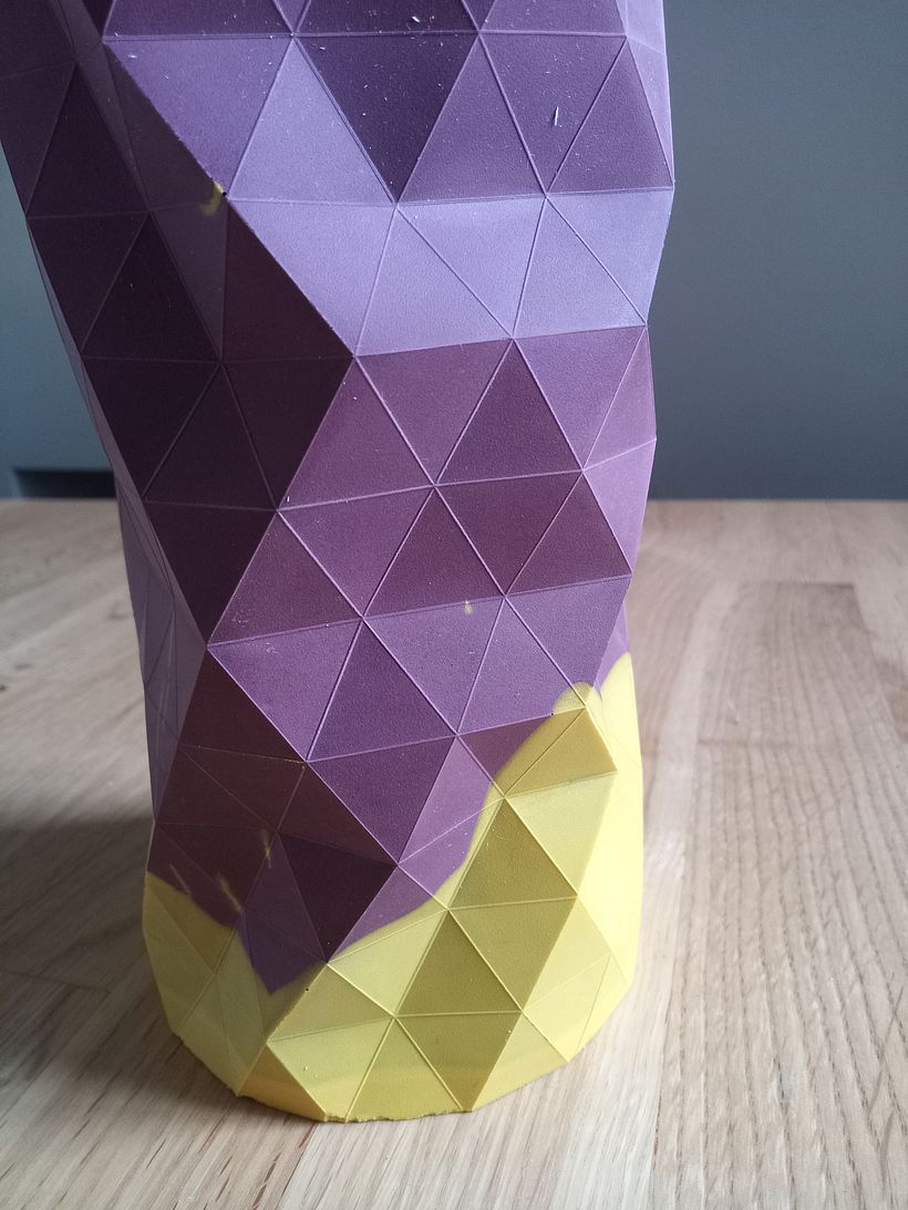 My project for course: Geometric Handmade Molds: Design 3D-faceted Objects 5