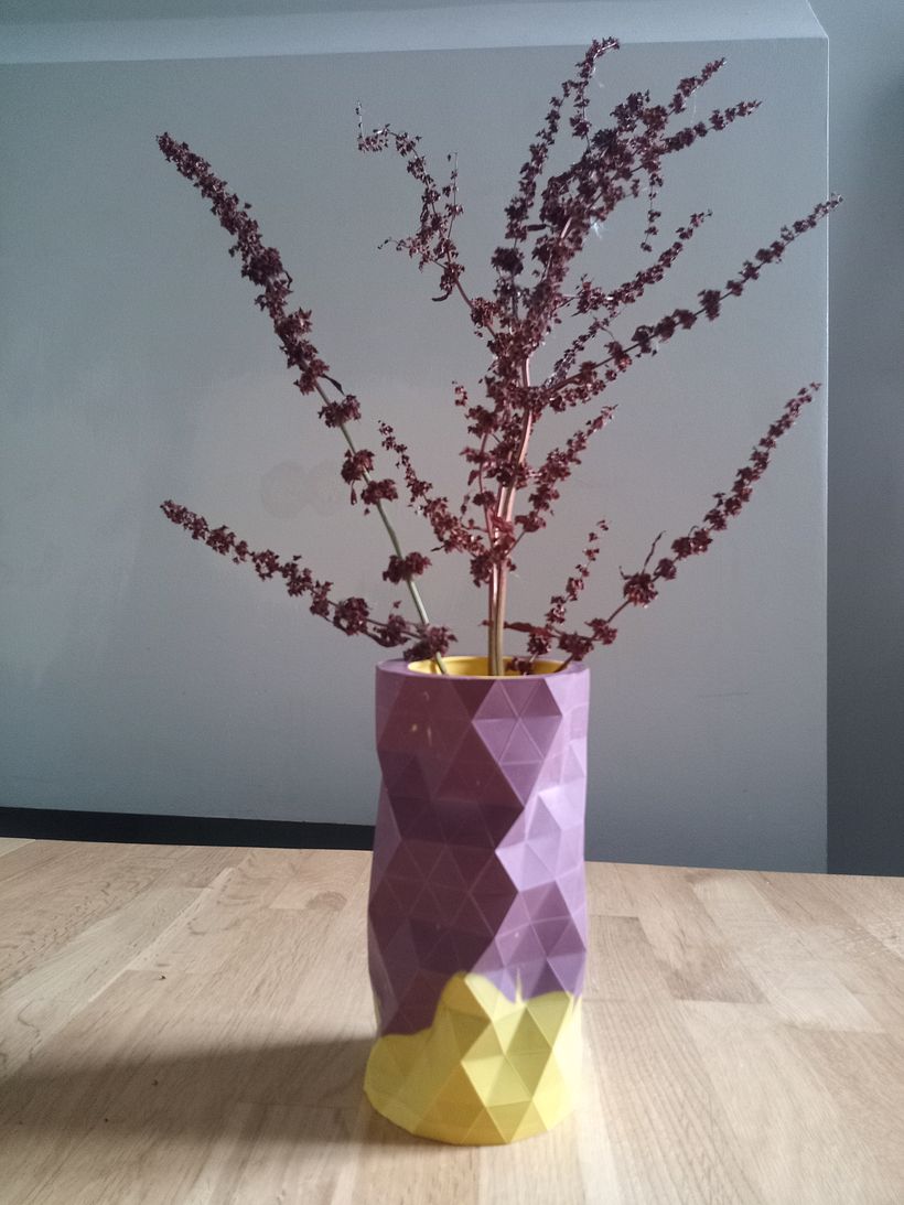 My project for course: Geometric Handmade Molds: Design 3D-faceted Objects 4