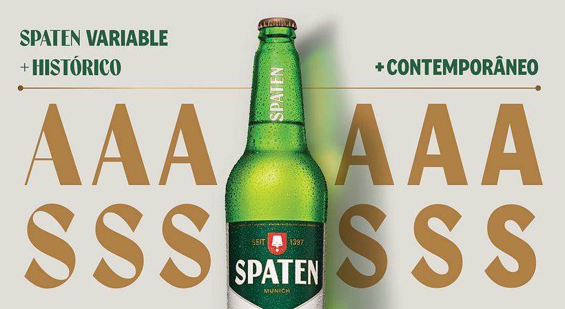Tipografia SPATEN Variable 5