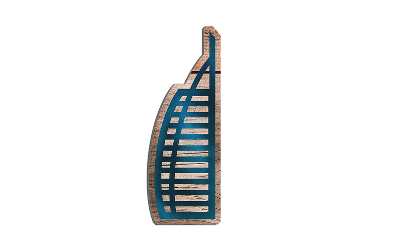 Burj Al Arab Digital Sticker