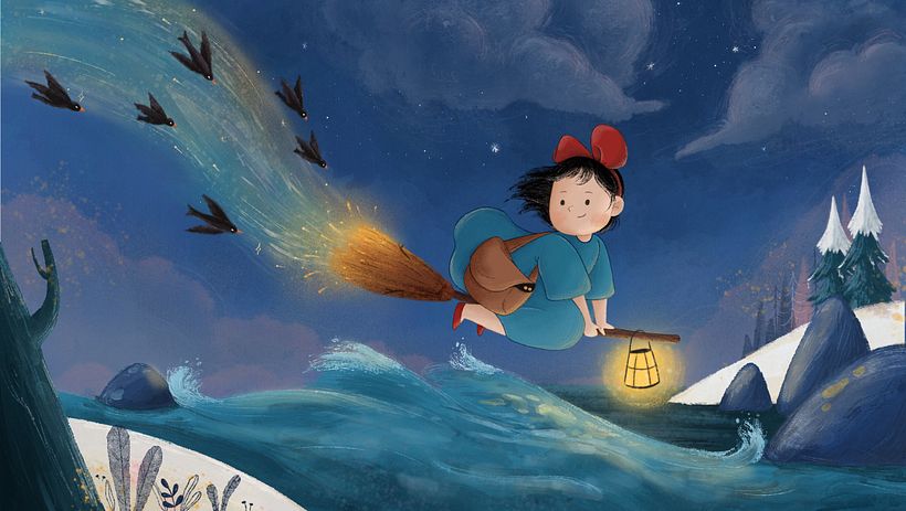 My project for course: Children’s Illustration with Procreate: Paint Magical Scenes 1