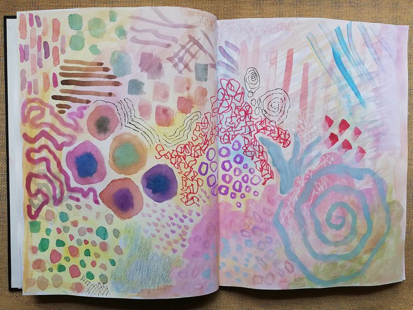 Experimente con diferentes tipos de textura y materiales 