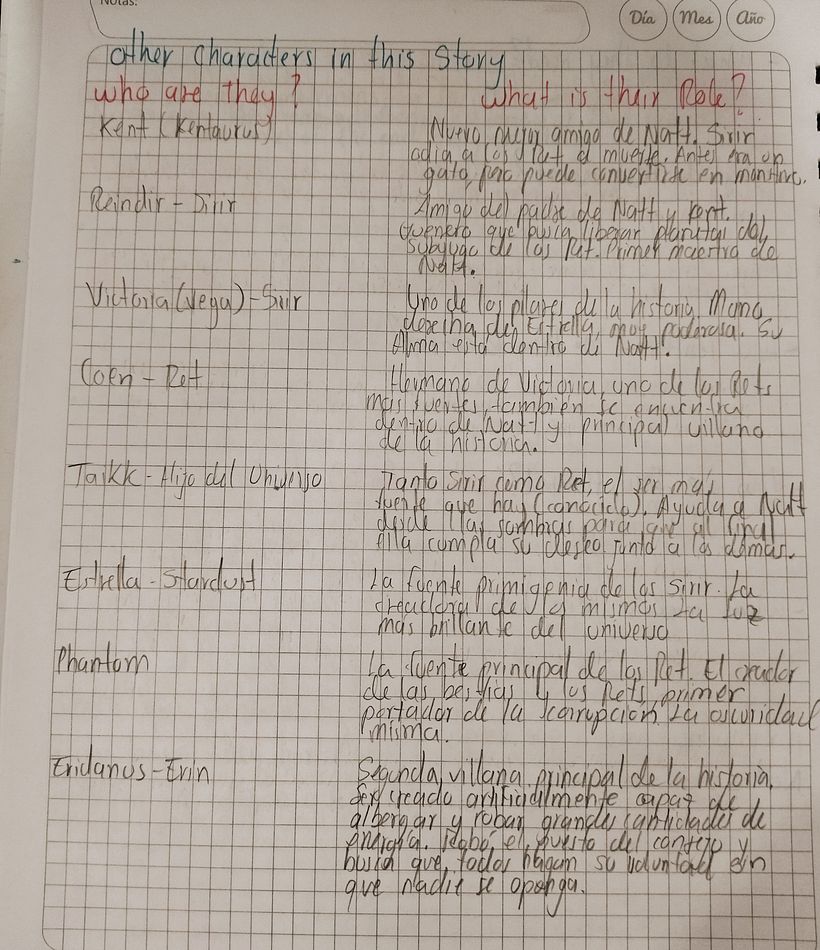 Mi proyecto del curso: Leyendas del Universo Libro 1 2