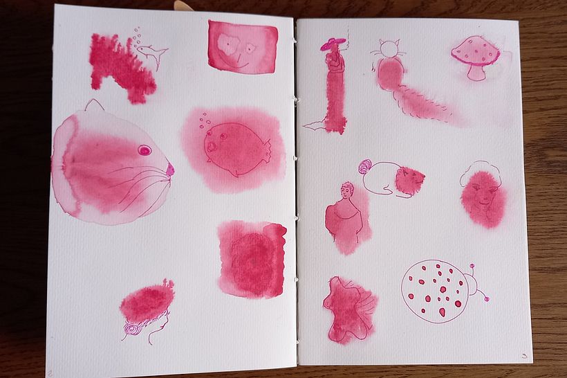Il mio progetto del corso: Sketching creativo ad acquerello per principianti 4