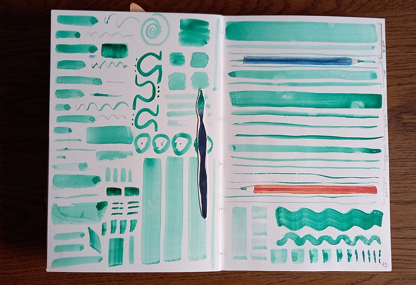 Il mio progetto del corso: Sketching creativo ad acquerello per principianti 5