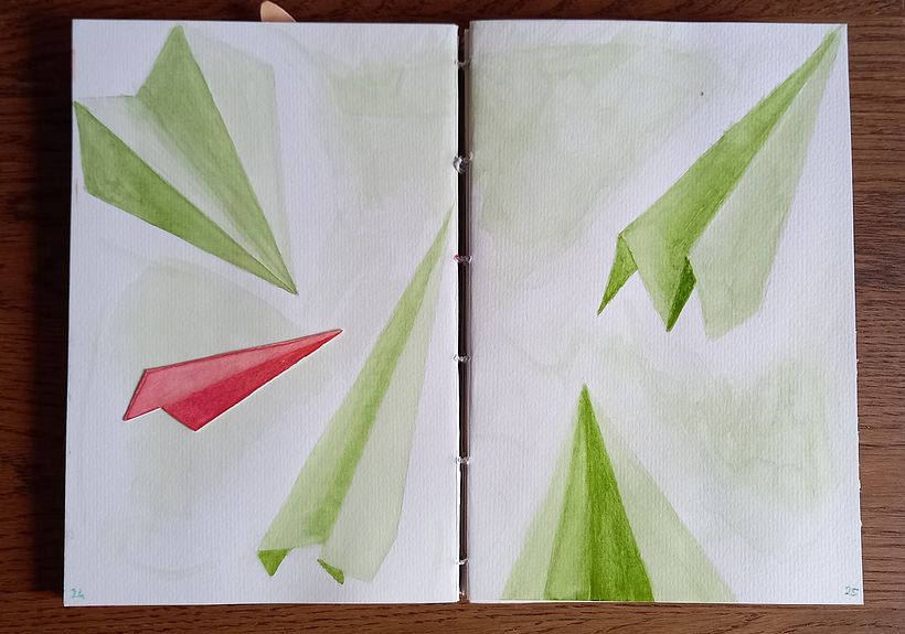 Il mio progetto del corso: Sketching creativo ad acquerello per principianti 8