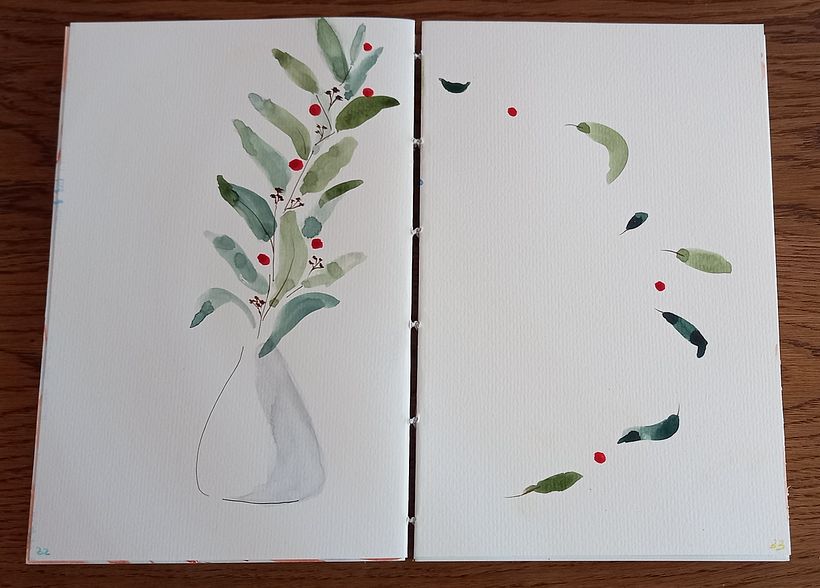 Il mio progetto del corso: Sketching creativo ad acquerello per principianti 12