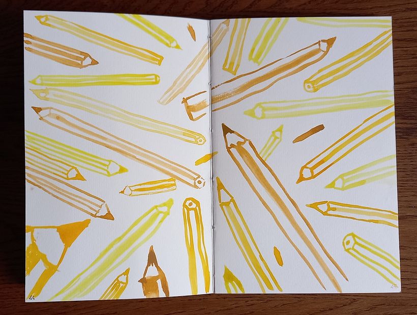 Il mio progetto del corso: Sketching creativo ad acquerello per principianti 19