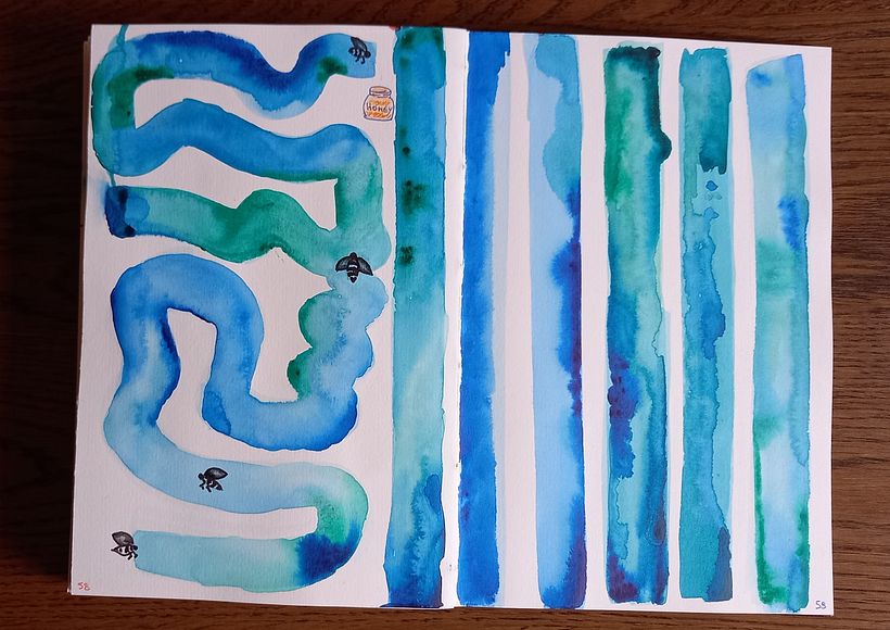 Il mio progetto del corso: Sketching creativo ad acquerello per principianti 22