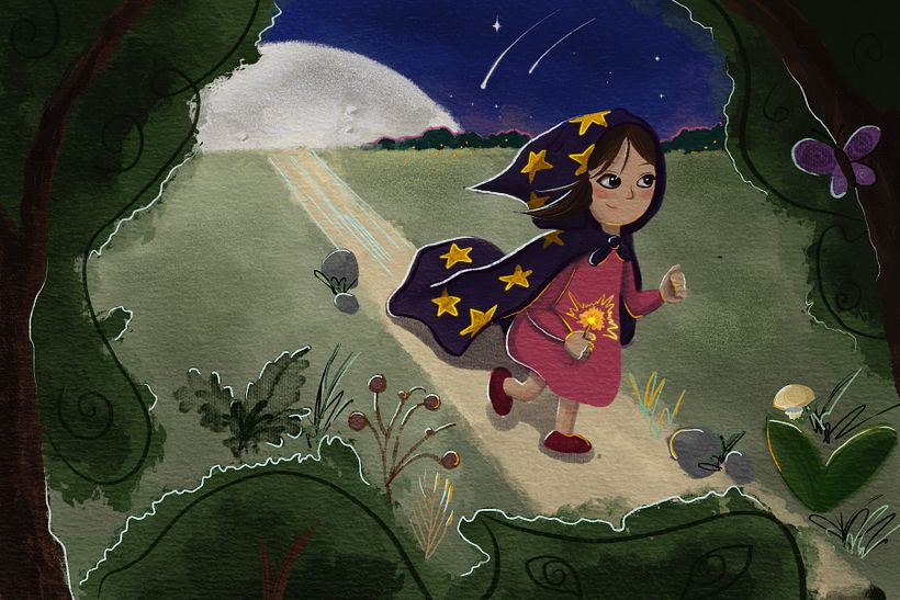 My project for course: Children’s Illustration with Procreate: Paint Magical Scenes 5