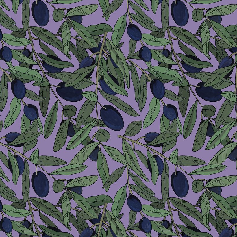 My project for course: Creating Botanical Patterns from a Drawing 2