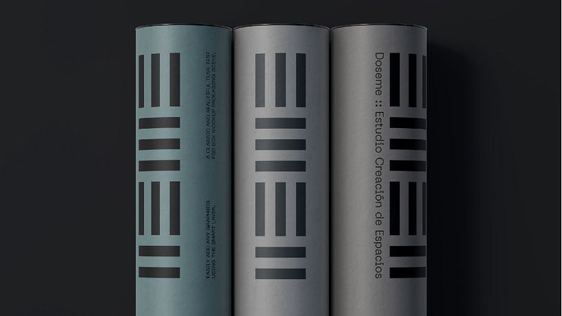 Merk & Visuele Identiteit DOSEME Space Creation 14