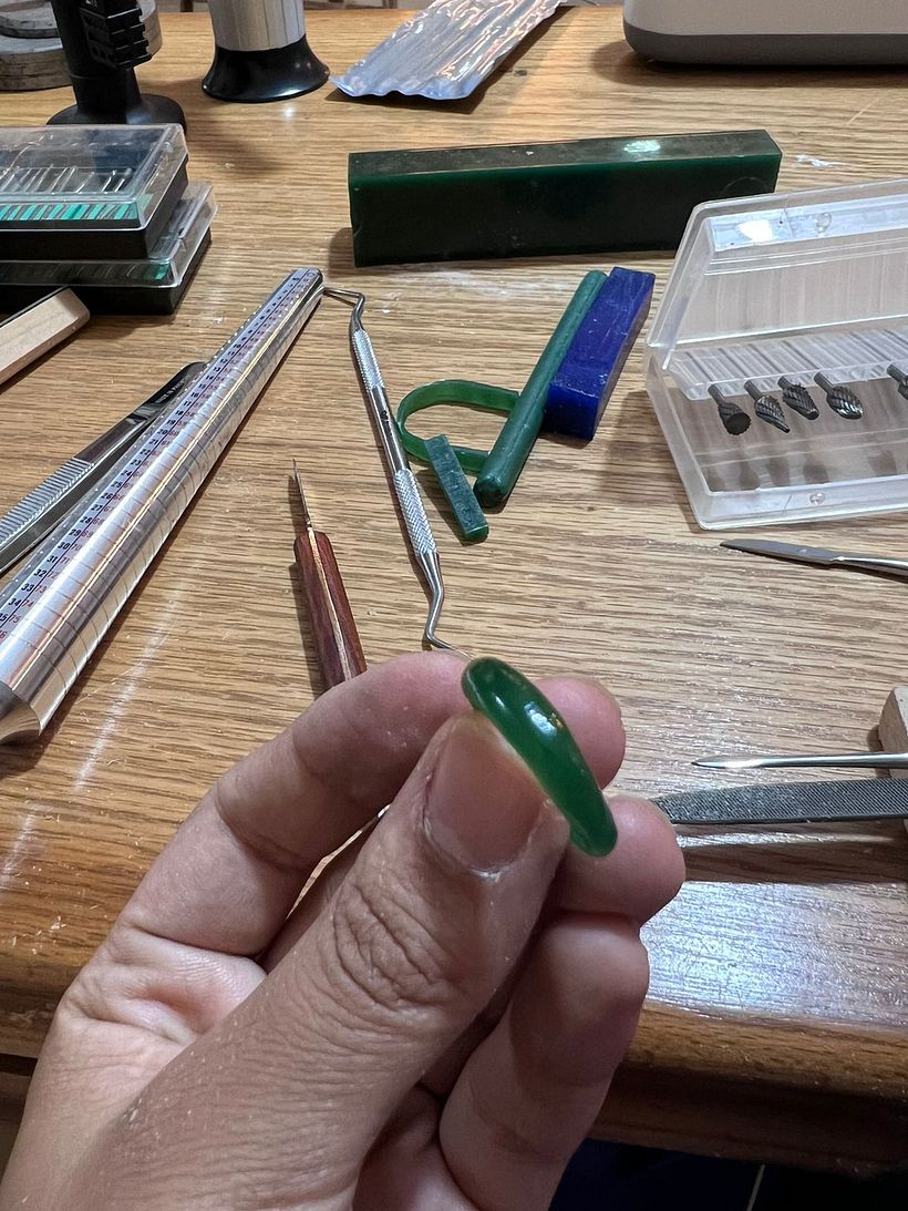 My project for course: Introduction to Wax Modeling for Metal Jewelry 1