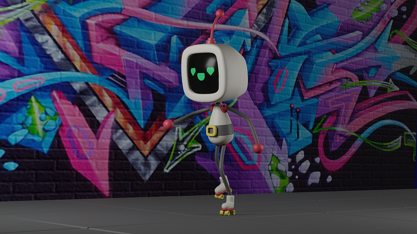 Robot Patinando