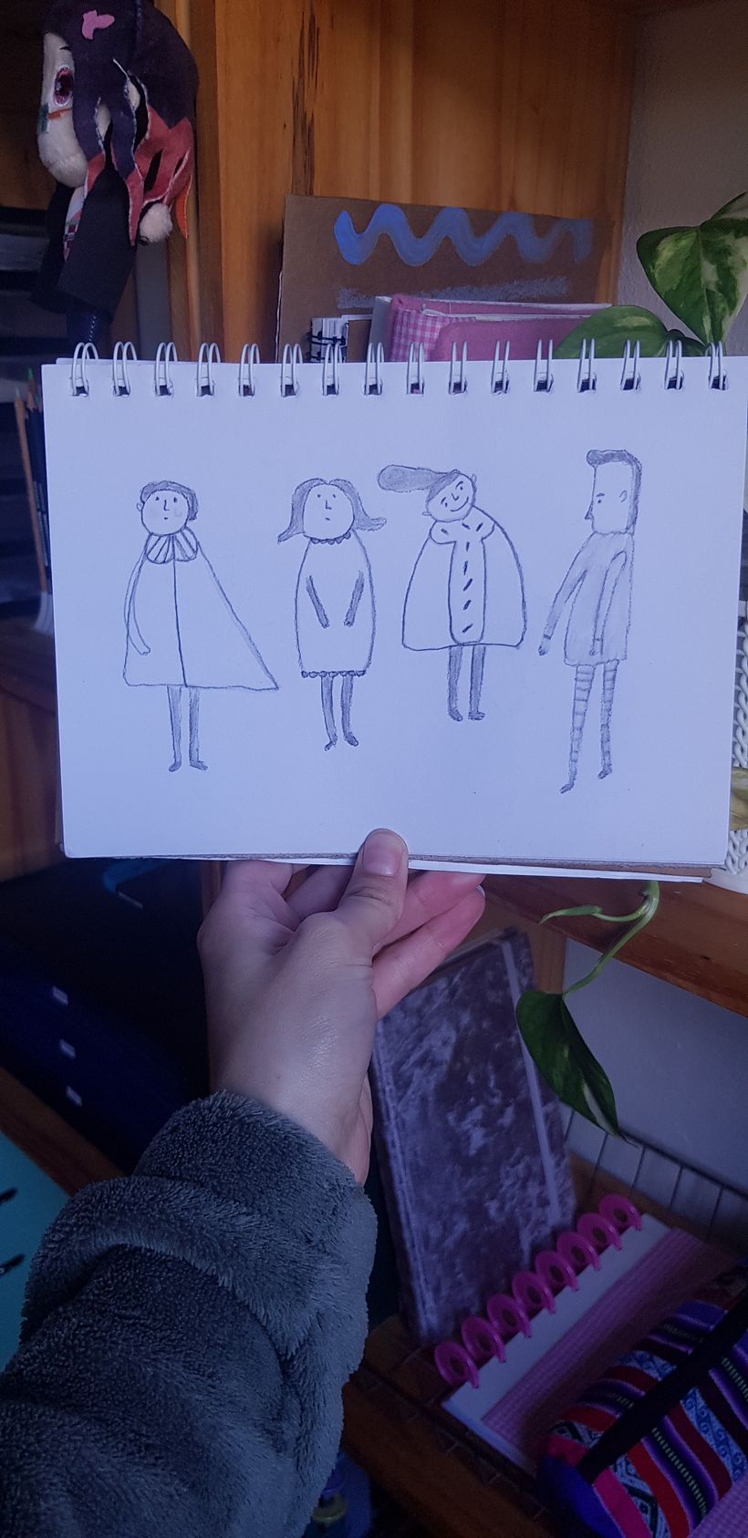 Mi proyecto del curso: Técnicas de dibujo en sketchbook para principiantes 1