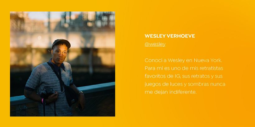 Fotografía de Wesley Verhoeve