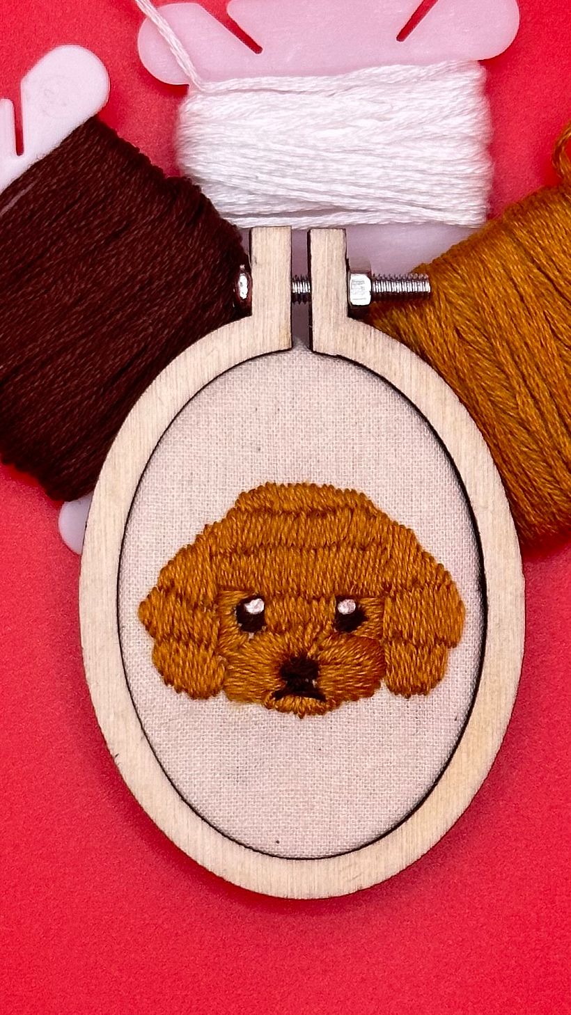 Bordado en miniatura @silviapeligro 7