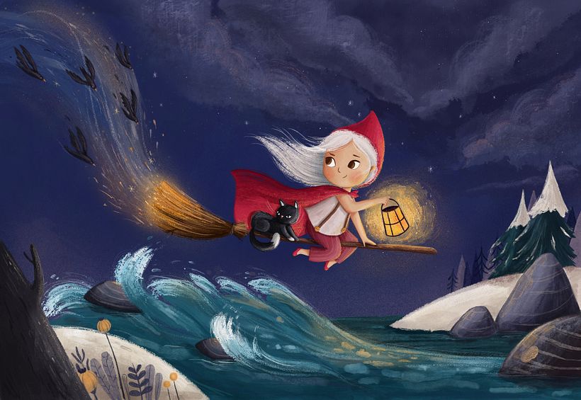 My project for course: Children’s Illustration with Procreate: Paint Magical Scenes 1