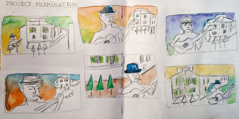 My project for course: Artistic Watercolor Sketching: Dare to Express Your Ideas 2