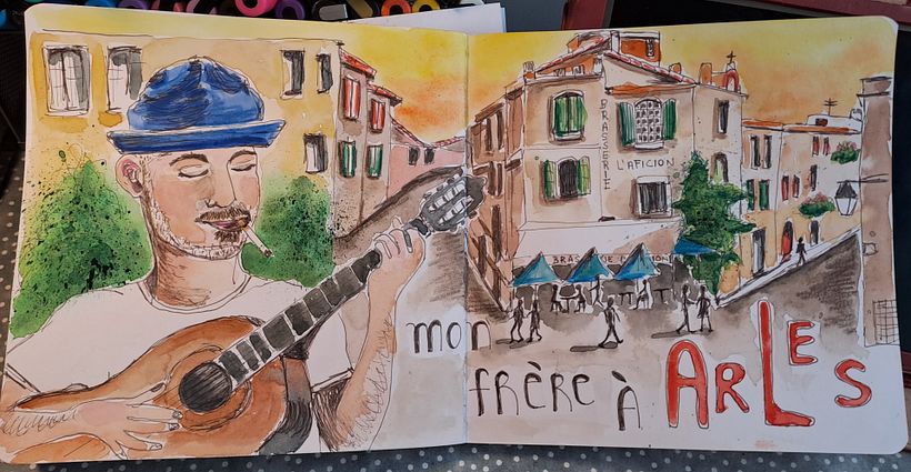 My project for course: Artistic Watercolor Sketching: Dare to Express Your Ideas 4