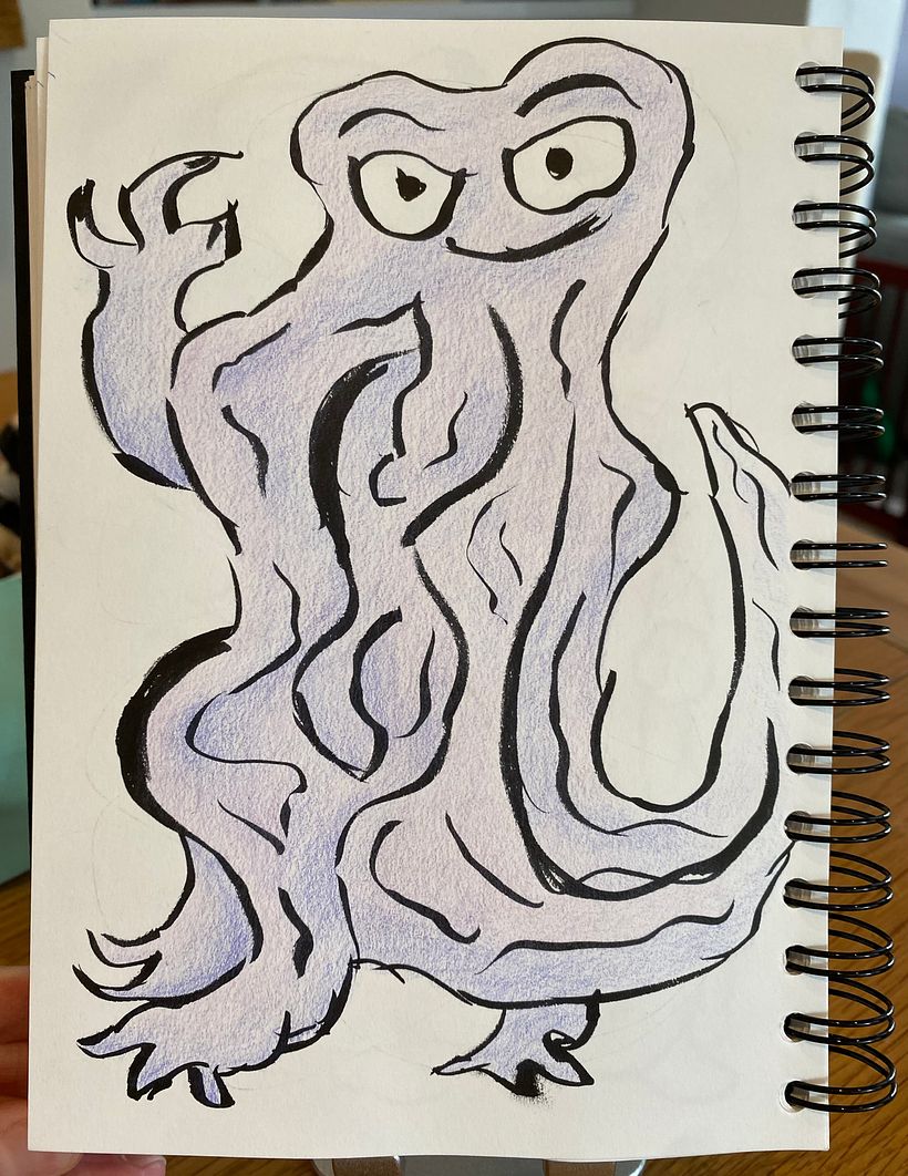 My project for course: Daily Sketching for Creative Inspiration 9