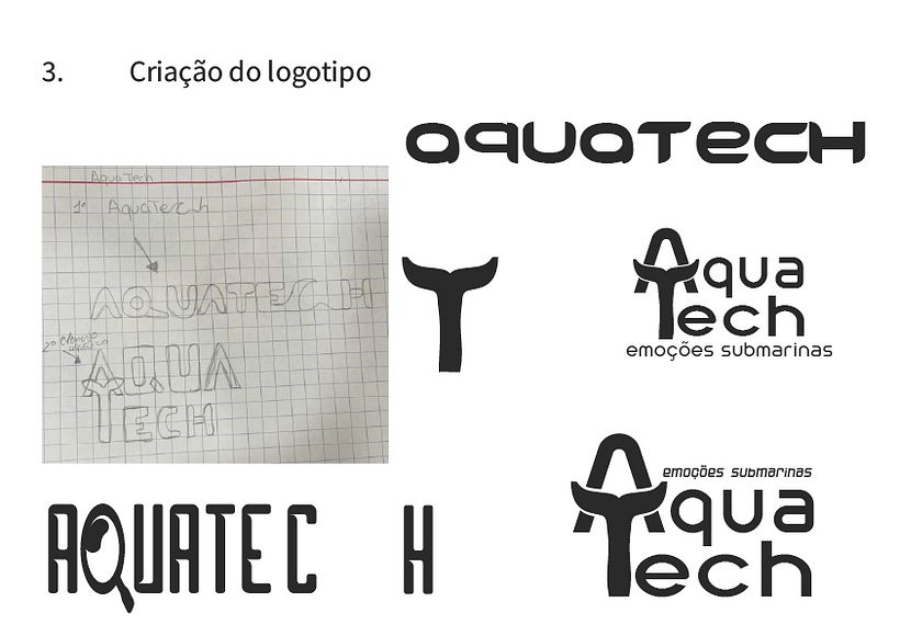 Meu projeto do curso: Design do universo gráfico de uma marca inexistente - AquaTech 6