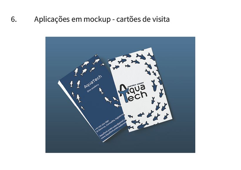 Meu projeto do curso: Design do universo gráfico de uma marca inexistente - AquaTech 10