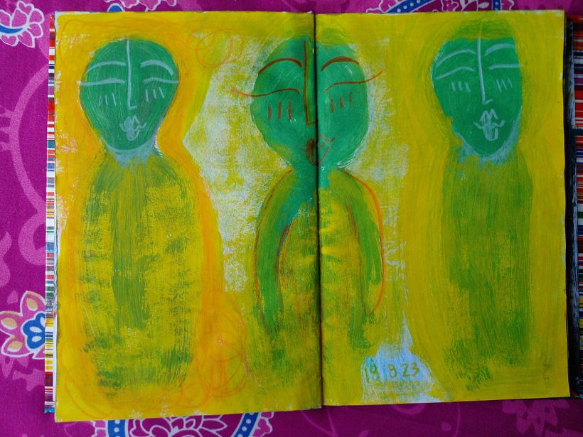 Mi proyecto del curso: Ejercicios en cuaderno para crecer como artista 6