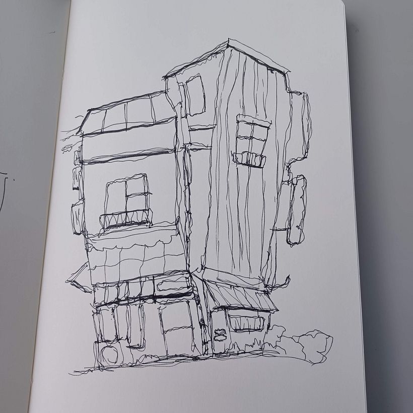 My project for course: Expressive Architectural Sketching with Colored Markers 2