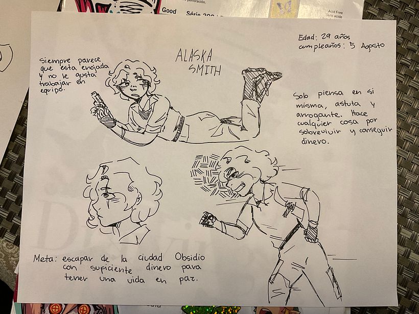 Mi proyecto del curso: Creación de personajes manga 3