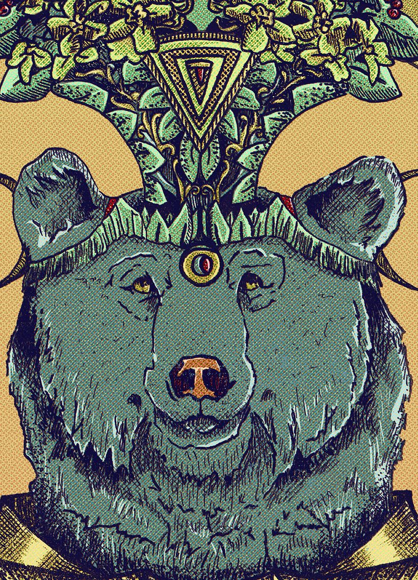 Detalle de la ilustración final