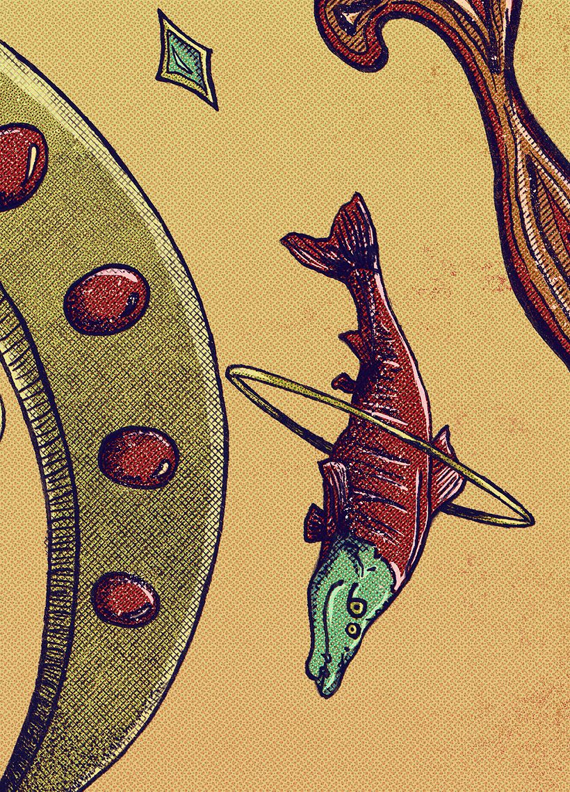 Detalle de la ilustración final 