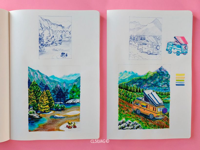 Cuaderno Fabriano EcoQua, tamaño A4.