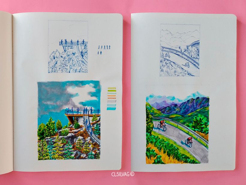 Cuaderno Fabriano EcoQua, tamaño A4.