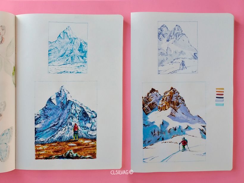 Cuaderno Fabriano EcoQua, tamaño A4.