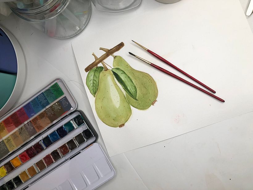 My project for course: Realistic Botanical Illustration: Escape to Nature 1