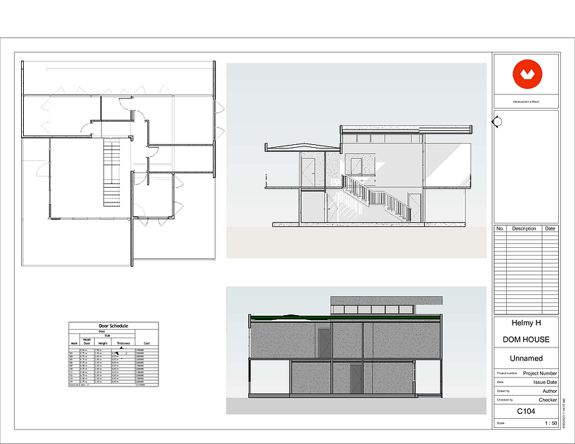 Mi proyecto del curso: Diseño y modelado arquitectónico 3D con Revit - 3D