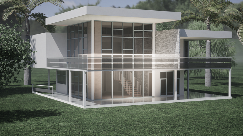 Mi proyecto del curso: Diseño y modelado arquitectónico 3D con Revit - 3D