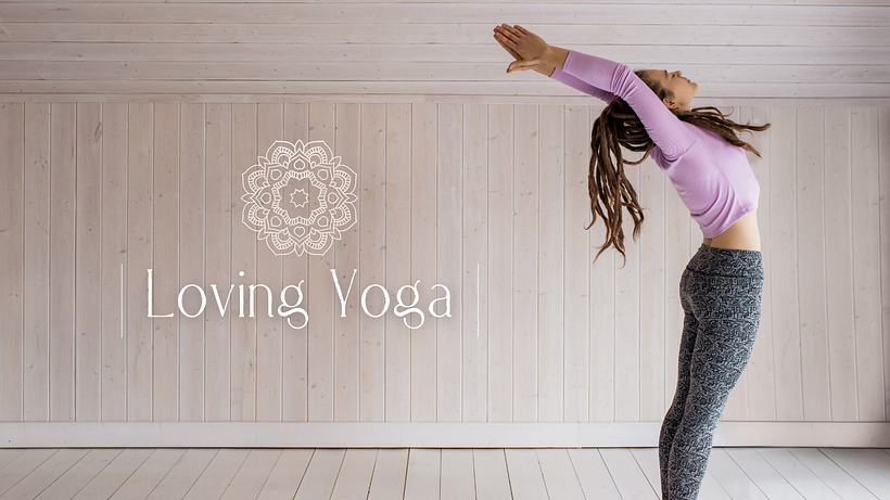 Mi proyecto del curso: Canva de 0 a 100: crea diseños de forma profesional_ Sitio Web_Marca Ficticia_ LOVING YOGA 1