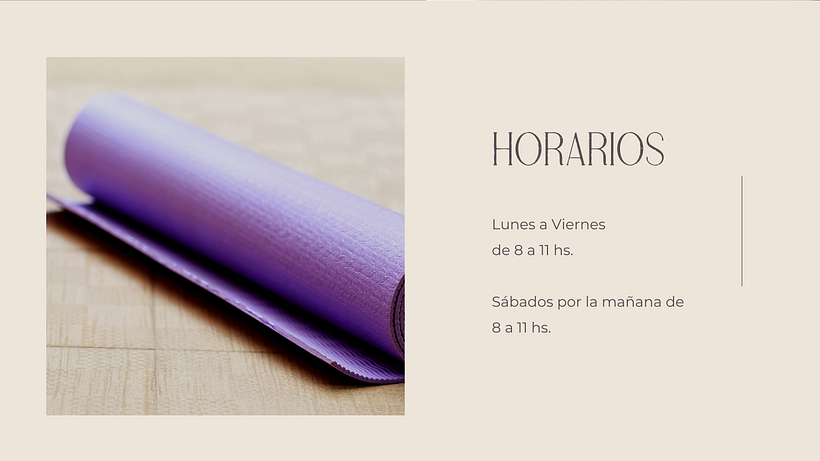 HORARIOS