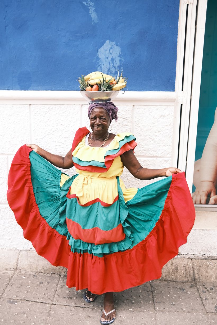 Palenquera, Cartagena Colombia