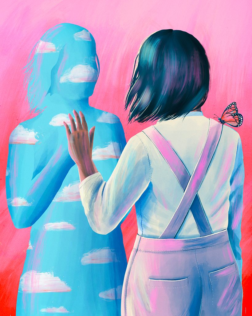 Still version of the illustration that would be use for print.