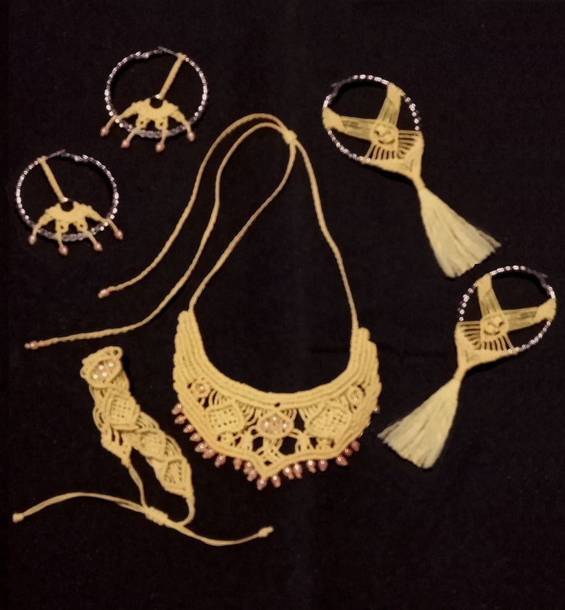 Mi proyecto del curso: Joyería en macramé 2