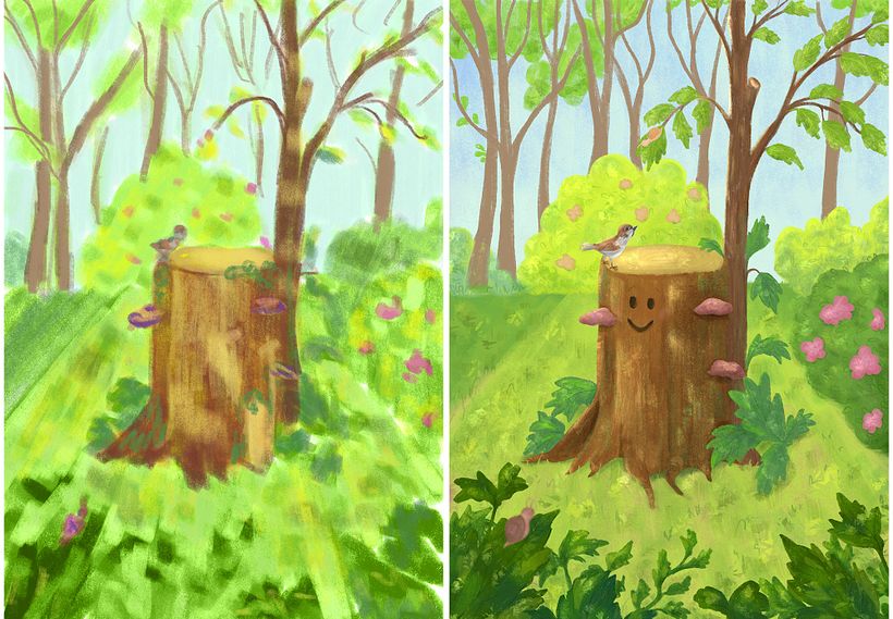 Color sketch + rendering