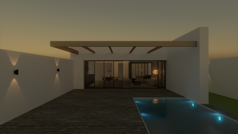 Mi proyecto del curso: Visualización arquitectónica con V-Ray para SketchUp 2