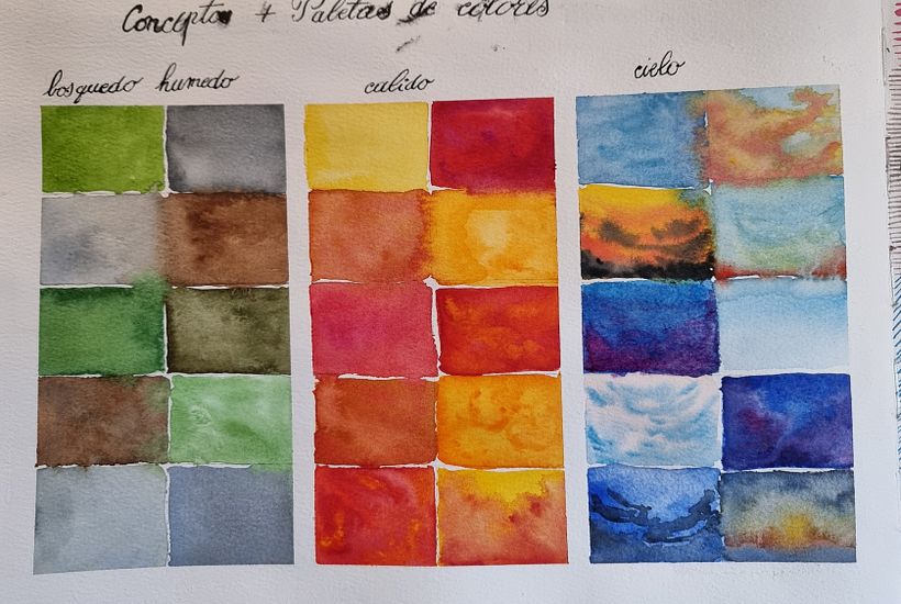 Mi proyecto del curso: Creación de paletas de color con acuarela 4