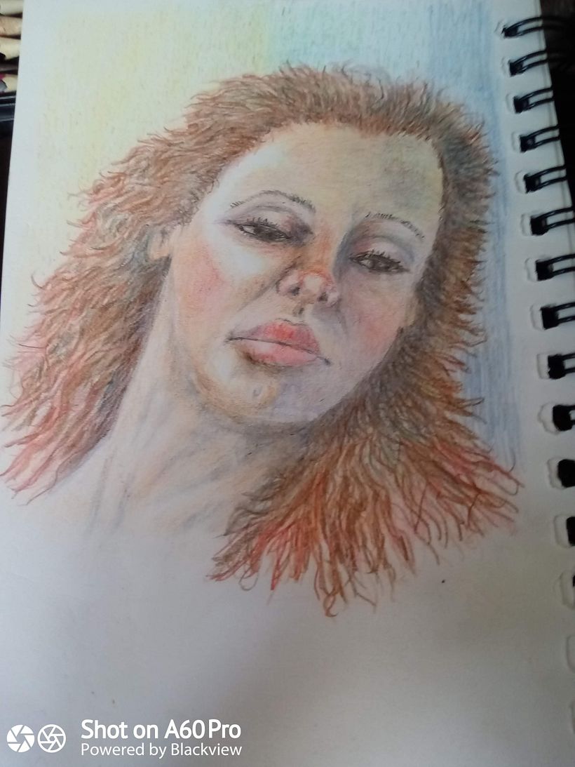 My project for course: Vibrant Portrait Drawing with Colored Pencils 1